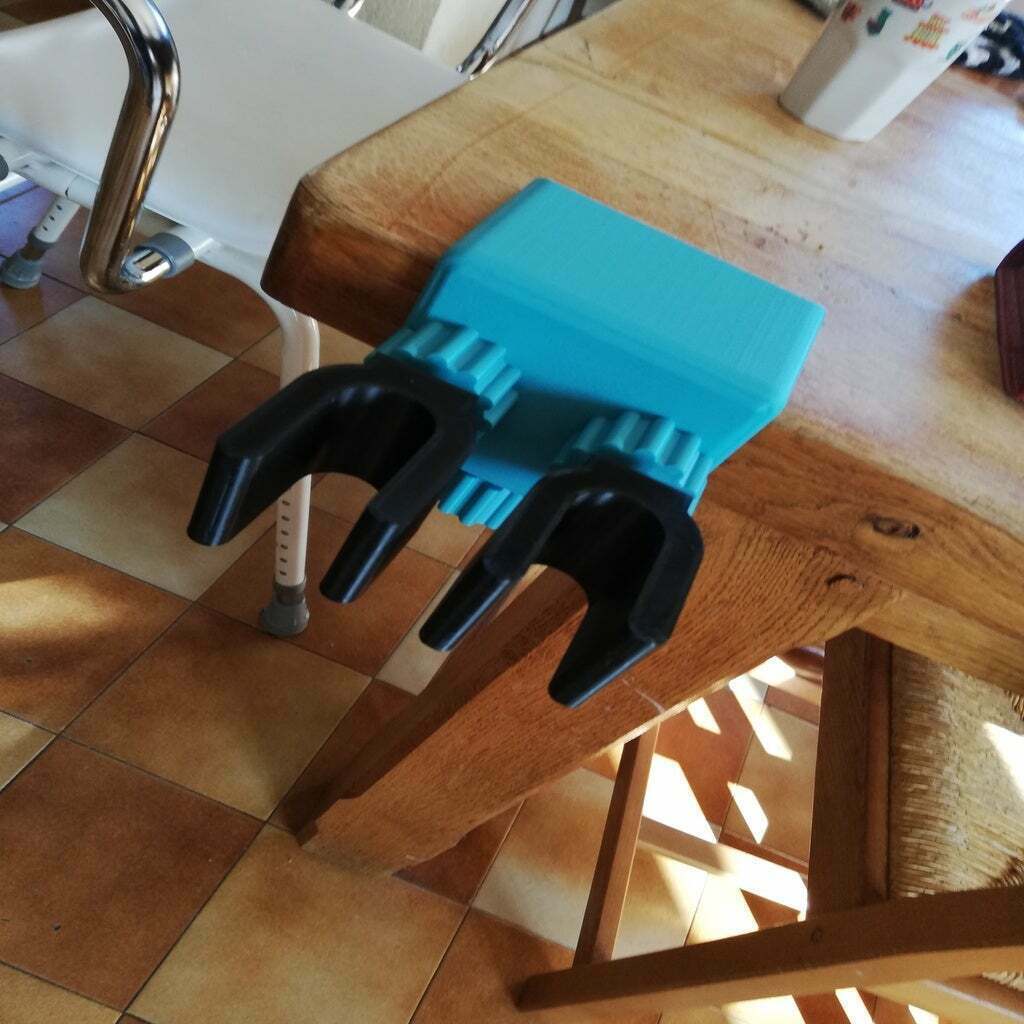 Free STL file Crutch holder 🩼 ・3D print object to download・Cults