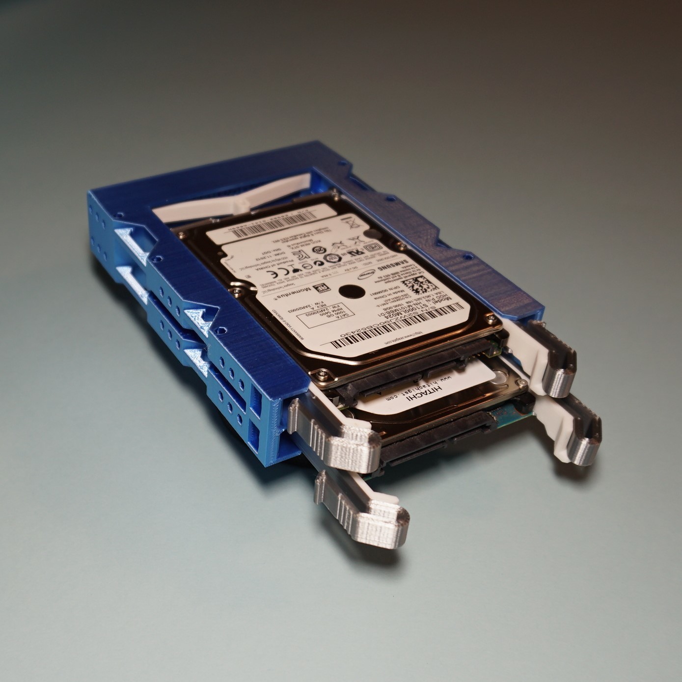 💾 Dual Disk Drive to Bay Adapter・ STL File for 3D