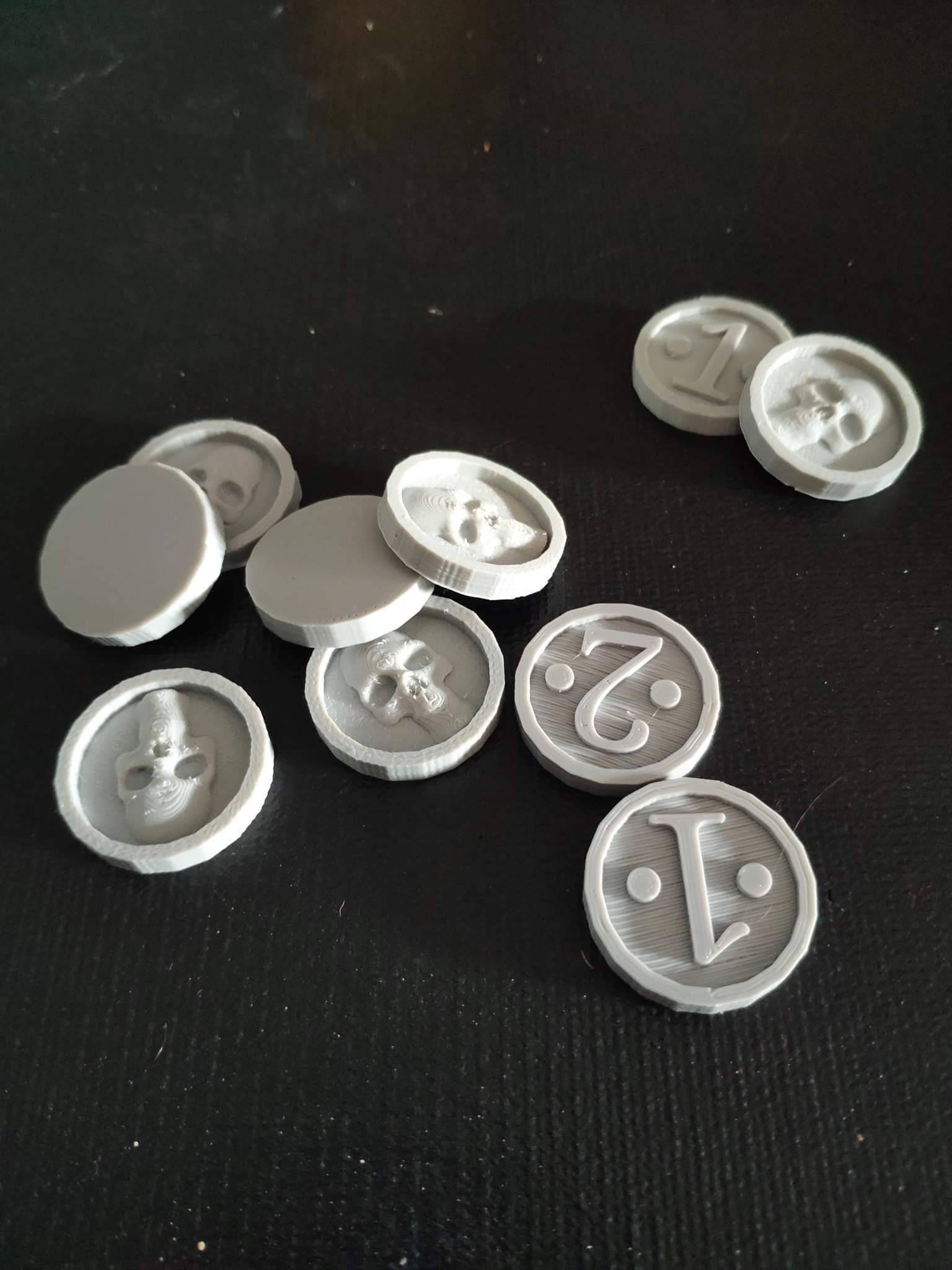 3D printable Kings of War Bluff Token set・Cults
