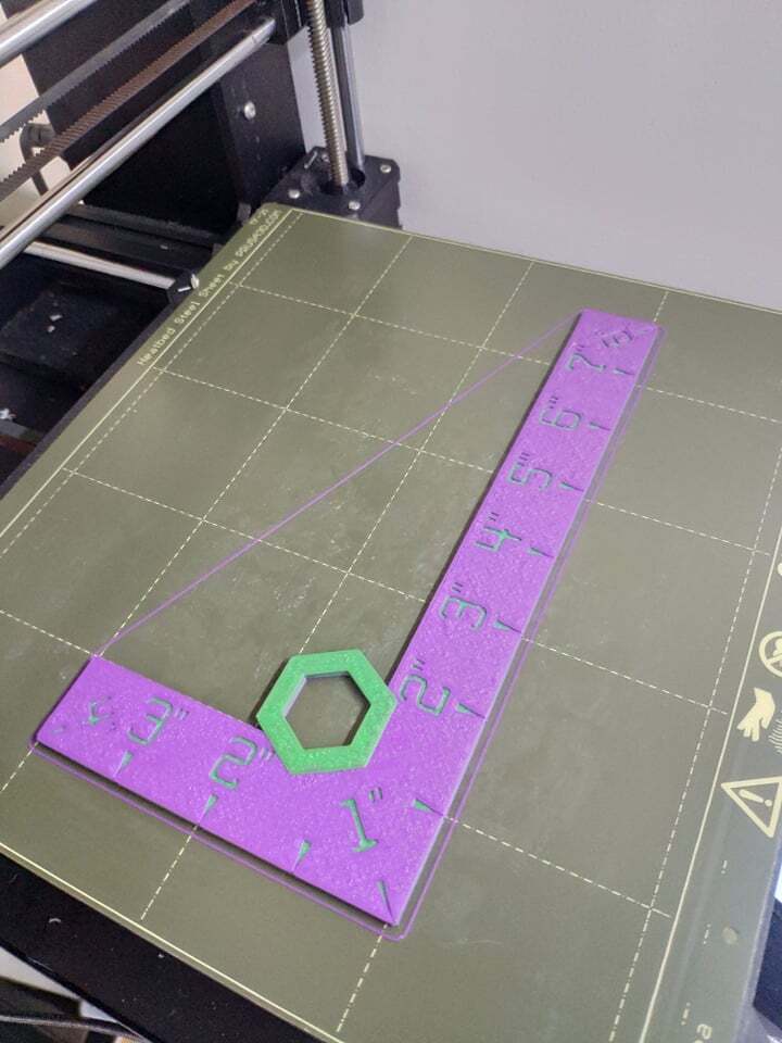3D printed Exploit Zero movement ruler combat gauge・Cults