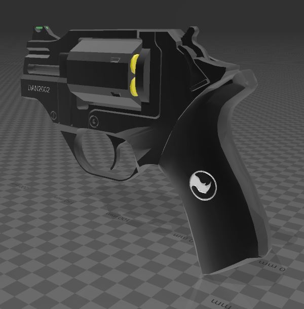 キアッパライノ 3Dプリント 3D Printable Chiappa Rhino 20DS - High-Detail 3D Printable