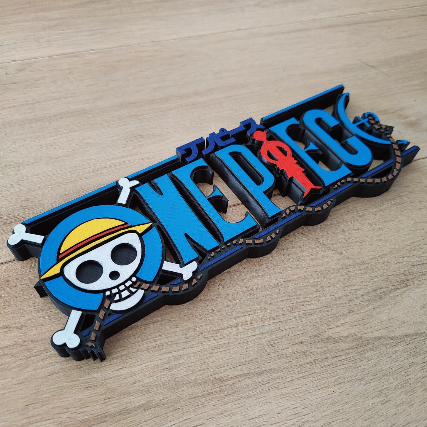 💬 LOGO ONE PIECE・3D Print with the Sovol SV03 3D printer・Cults