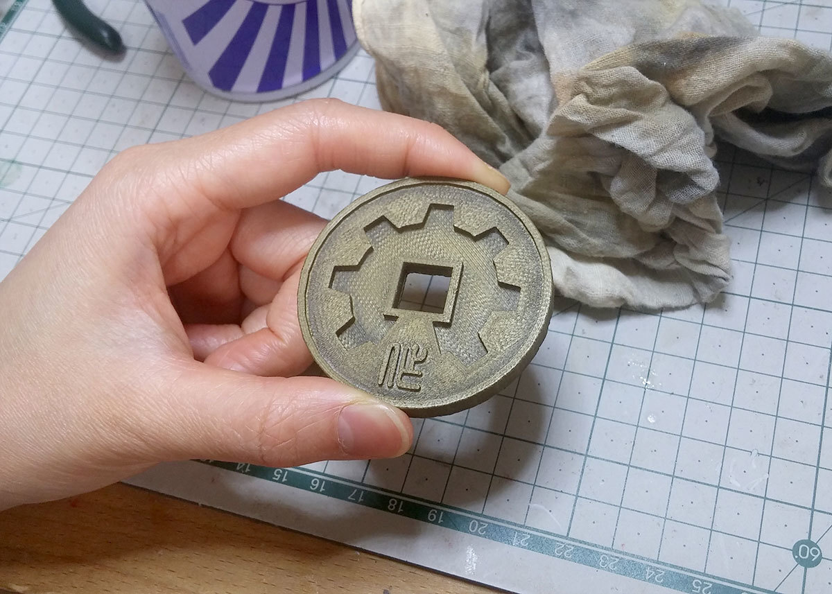 🪙 SexyCyborg's Chinese Maker Coin・Free STL File for ・Cults