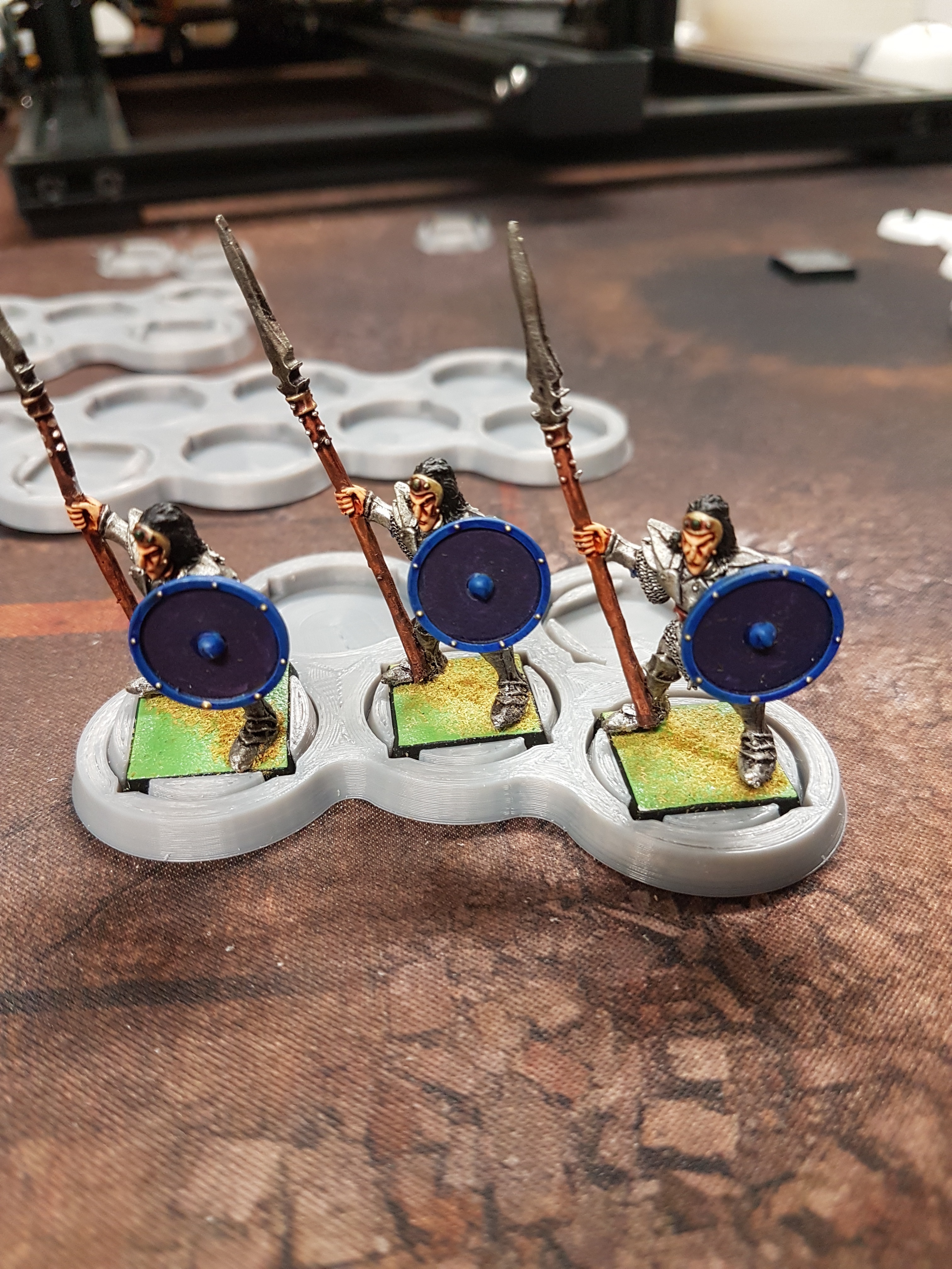 20mm to 25mm Base Converters for Square Wargaming Bases Old World 20mm to 25mm Base Converters for Square Wargaming Bases Old World