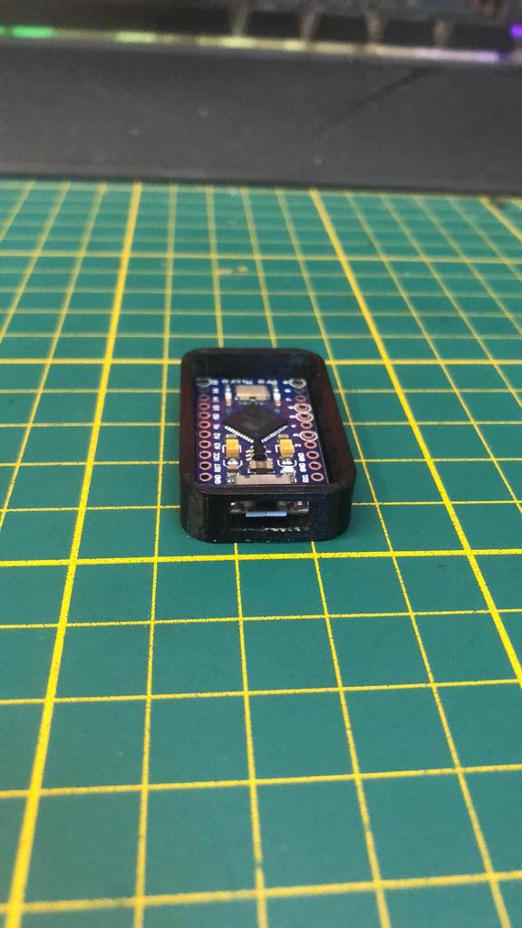 Free STL file Arduino Pro Micro Case 🔧 ・3D printing idea to download・Cults