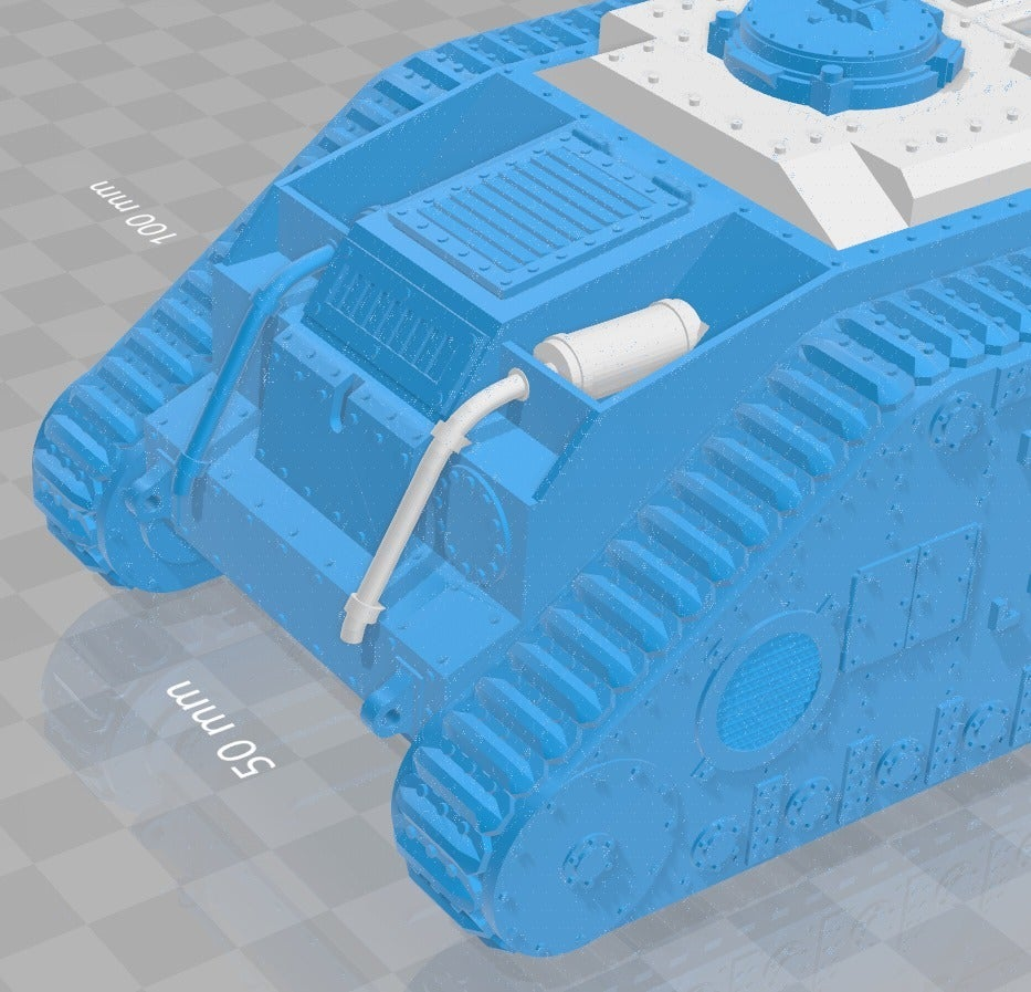 🪖 Destroyer Tank Hunter / Thunderer like vehicle conversion - WH40k ...