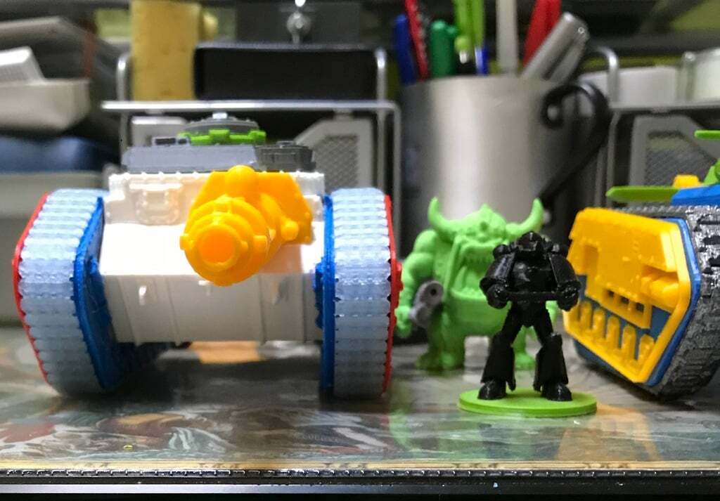 3D printable Destroyer Tank Hunter / Thunderer like vehicle conversion ...