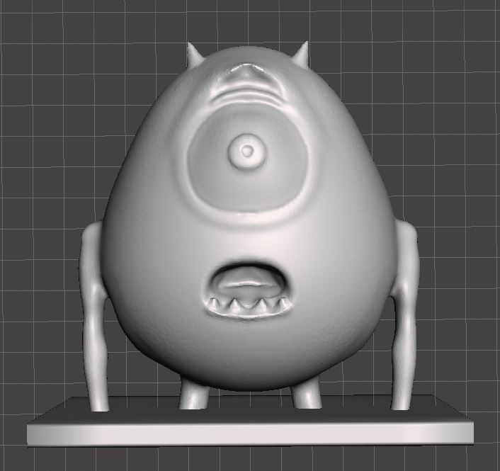 Mike Raczkowski Stl File Бесплатный 3MF файл Mike Wazowski bust 👤 ・Модель 3D-принтера для ...