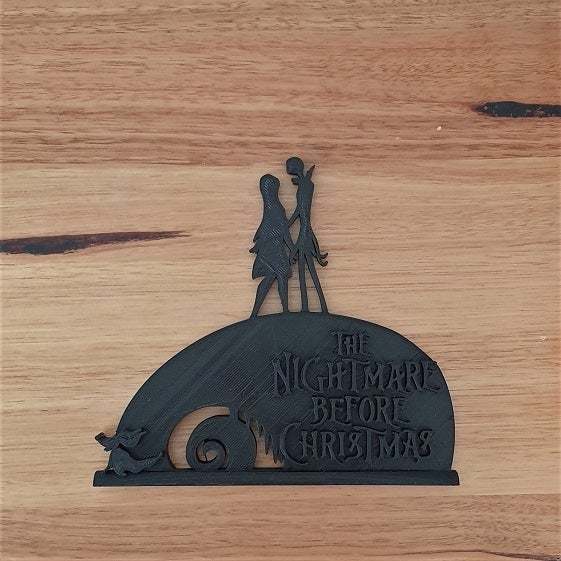 Free STL file Nightmare Before Christmas Ornament 🎄 ・3D print design to ...