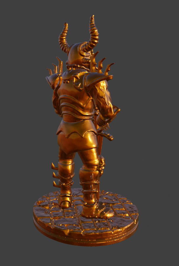 👹 Sarevok Anchev Baldur's gate・Free STL File for ・Cults
