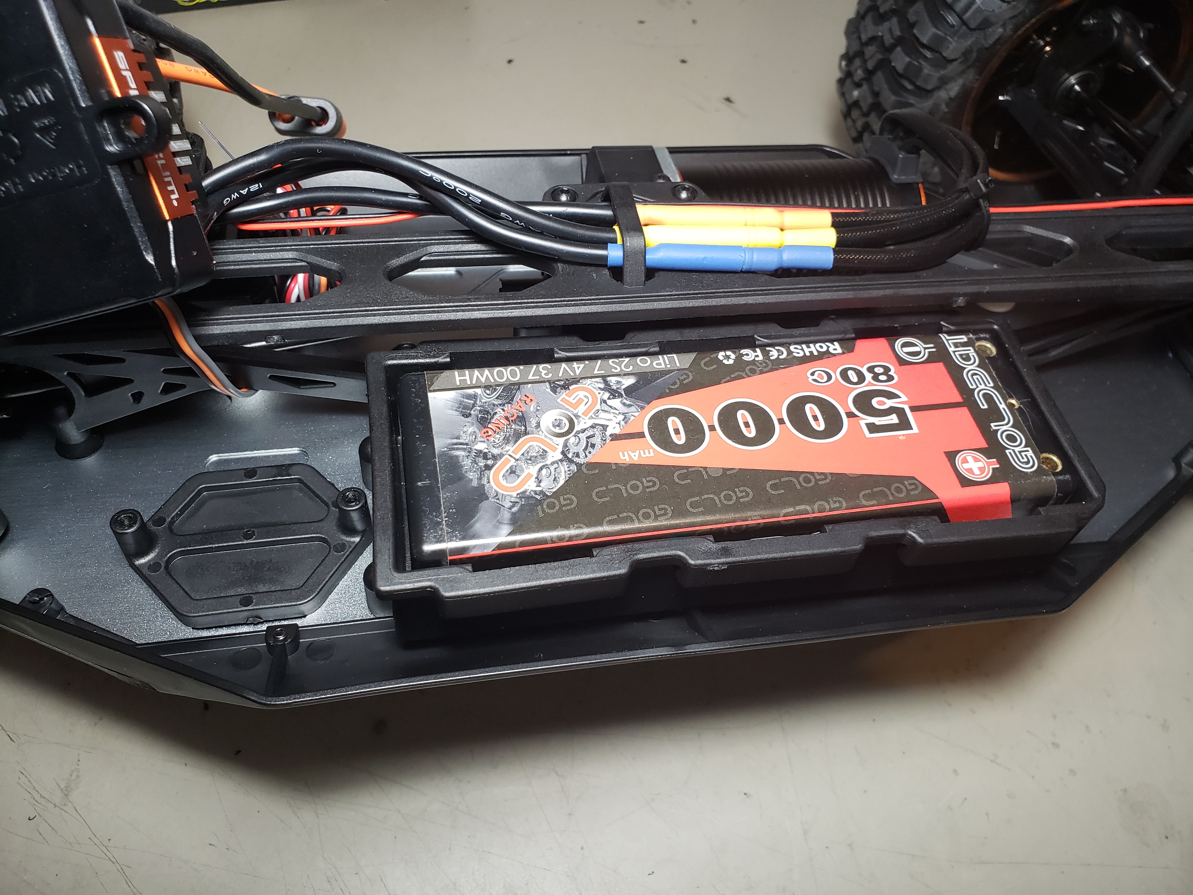 LOSI Battery Box Für Tenacity RC-Modelle – Passend Für Verschiedene Akkutypen