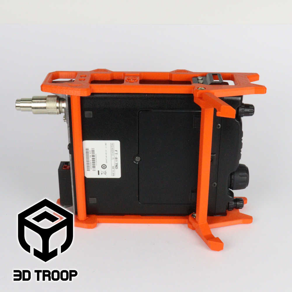 🖼️ Transceiver FT-817 FT-818 Protection Frame・ STL File