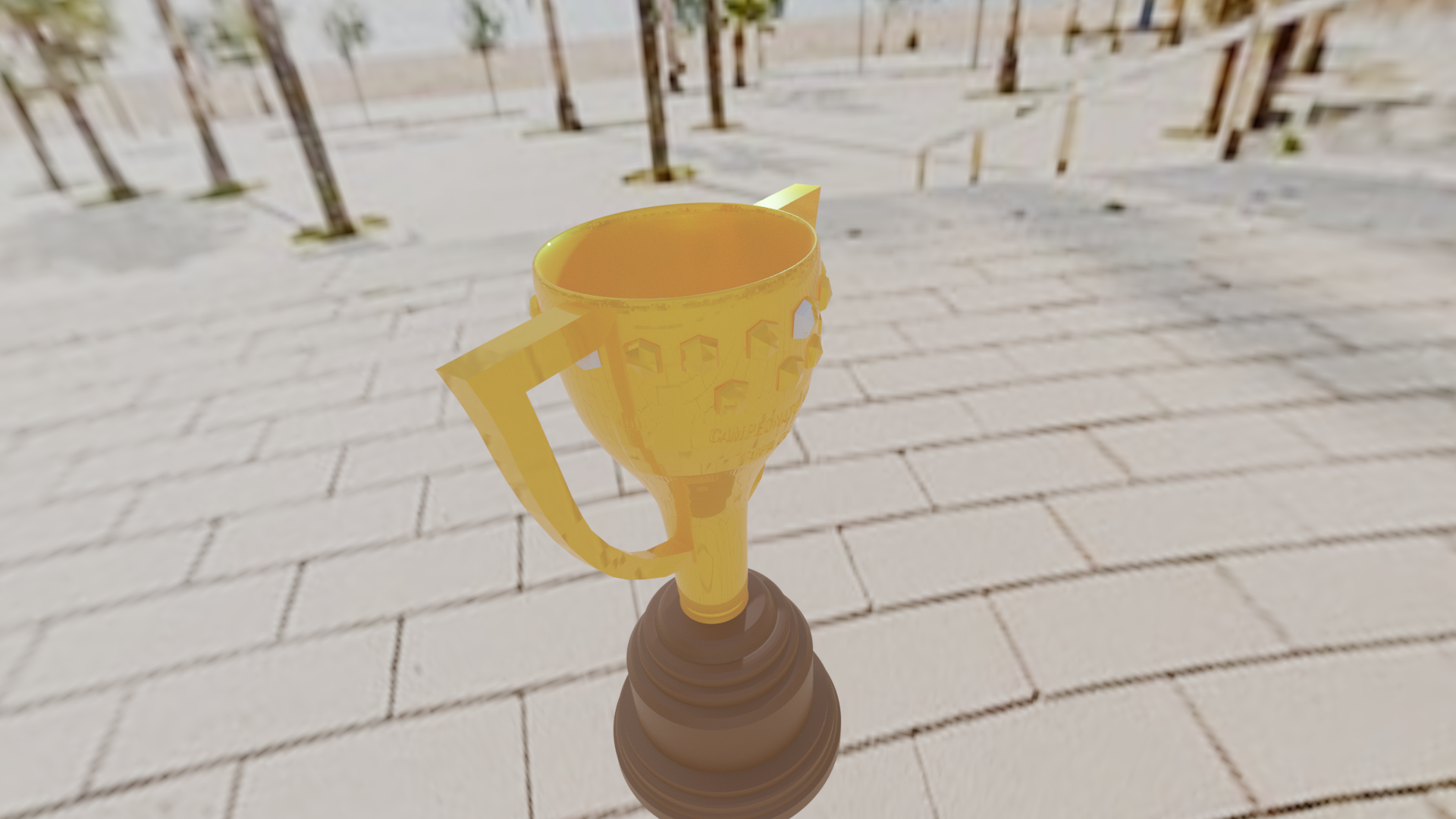 STL file KING'S CUP 2020 🏈 ・3D printer model to download・Cults