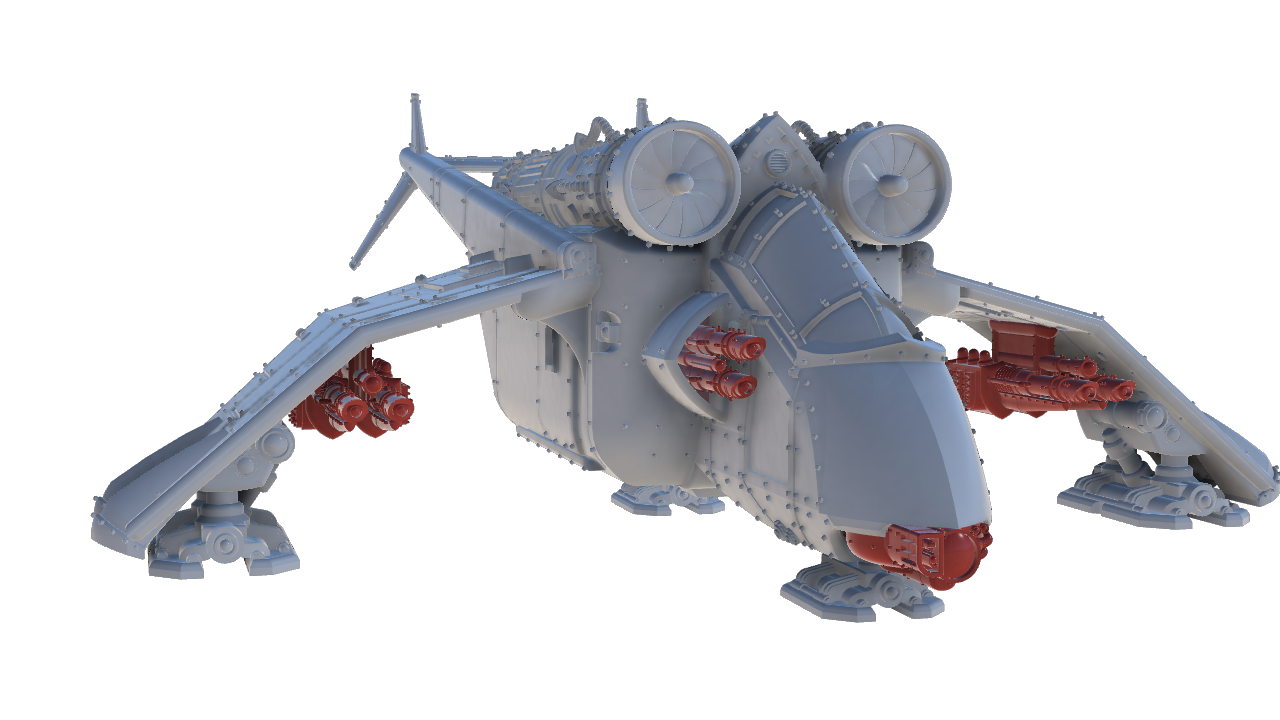 Arquivo grátis STL Revenge Pattern Weapons For TMB