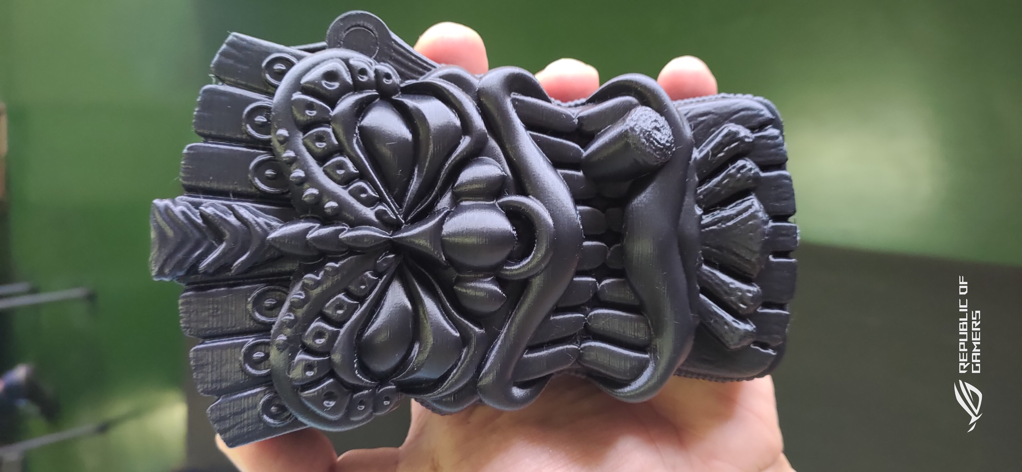 🚬 Tiki mask cigarette case・ STL File for ・Cults