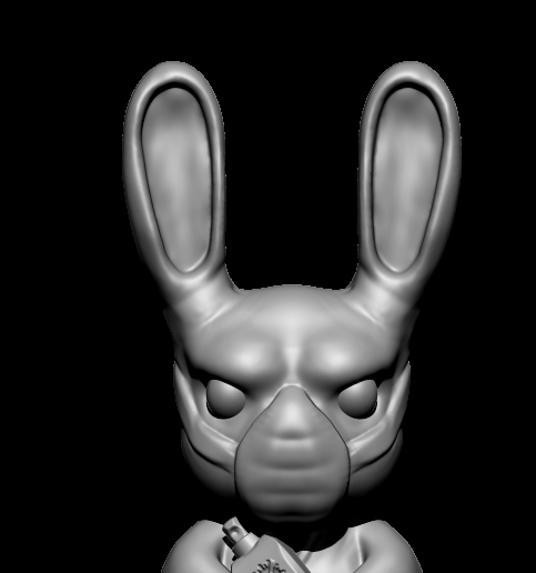 STL file Corona Rabbit ( Medi-Buyer) 🐇 (OBJ)・3D printable model to ...