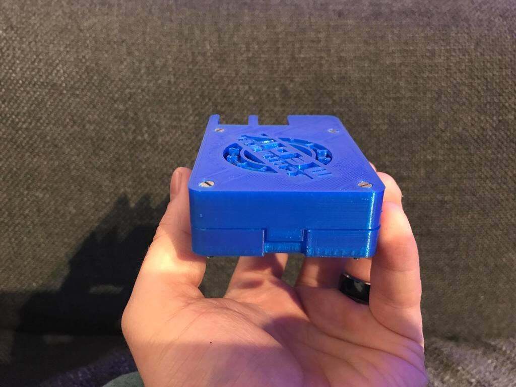 Shimer Raspberry Pi Archivo STL gratis Carcasa Raspberry Pi 3 (estilo shimmer media) 🧞♂️ ...