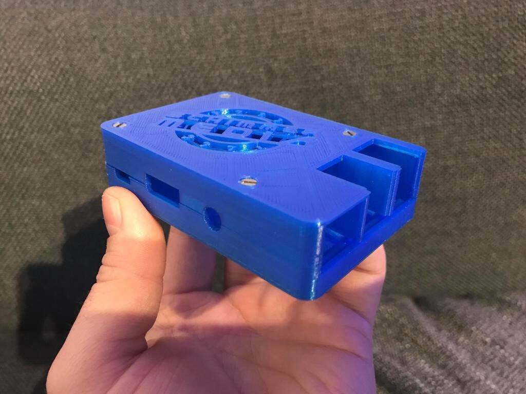 Shimer Raspberry Pi Archivo STL gratis Carcasa Raspberry Pi 3 (estilo shimmer media) 🧞♂️ ...