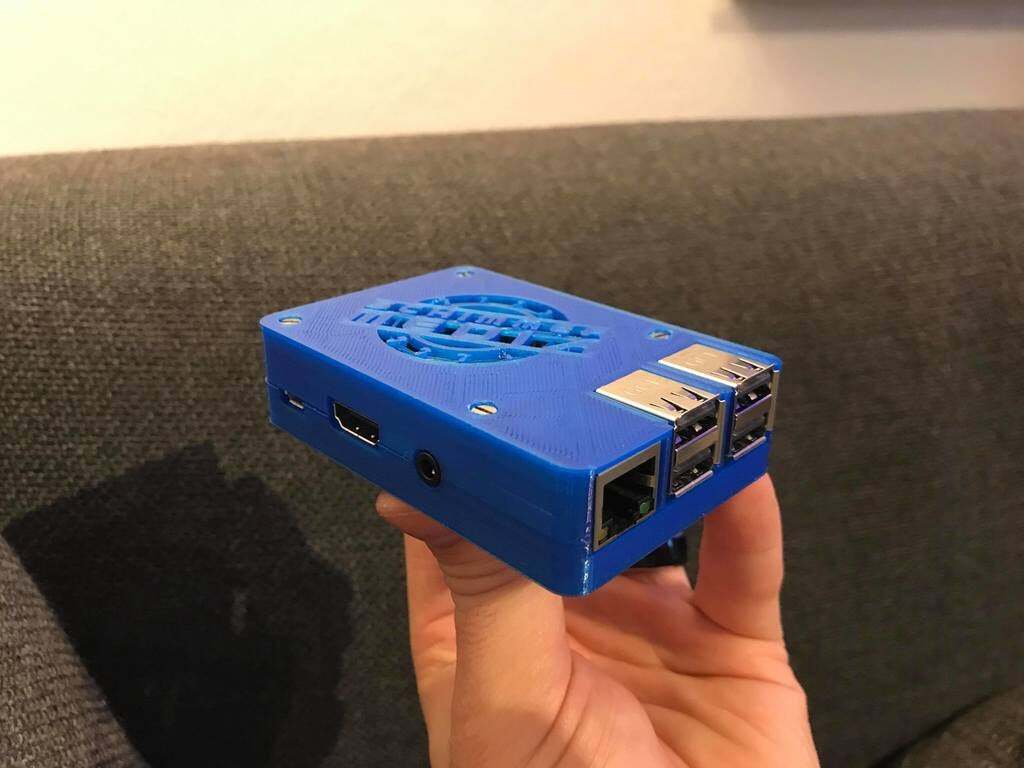 Shimer Raspberry Pi Archivo STL gratis Carcasa Raspberry Pi 3 (estilo shimmer media) 🧞♂️ ...