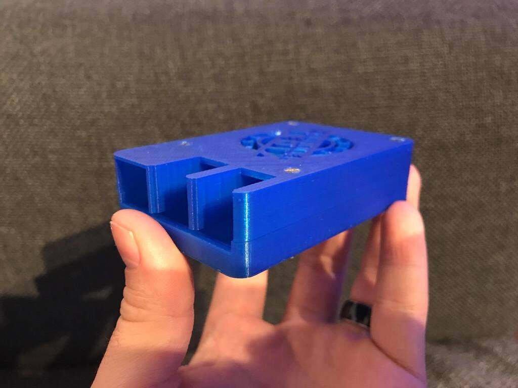 Shimer Raspberry Pi Archivo STL gratis Carcasa Raspberry Pi 3 (estilo shimmer media) 🧞♂️ ...