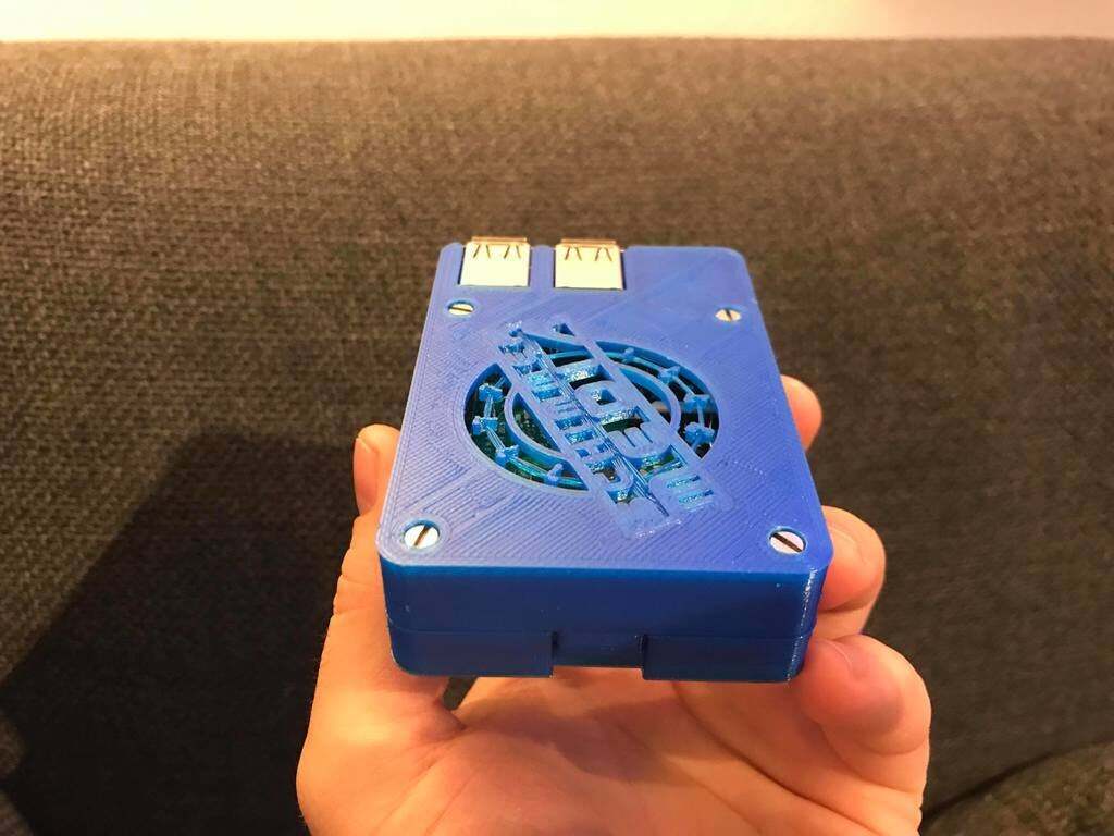 Shimer Raspberry Pi Archivo STL gratis Carcasa Raspberry Pi 3 (estilo shimmer media) 🧞♂️ ...