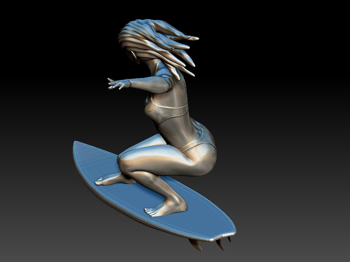 Get real girl フィギュア Corey’s surfing Vintage GET REAL GIRL - Corey's Surfing Adventure - Original