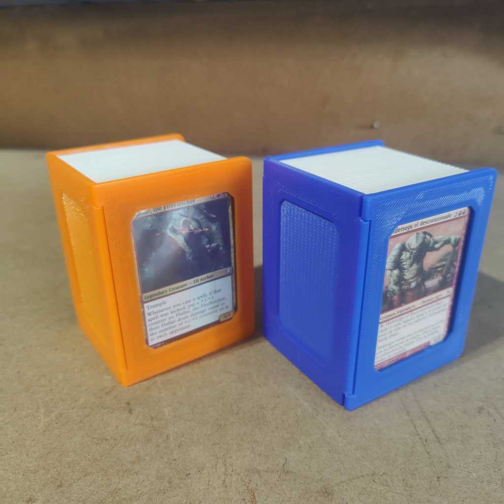 Free 3D file MTG DECK BOX COMMANDER 📦 ・3D printable design to