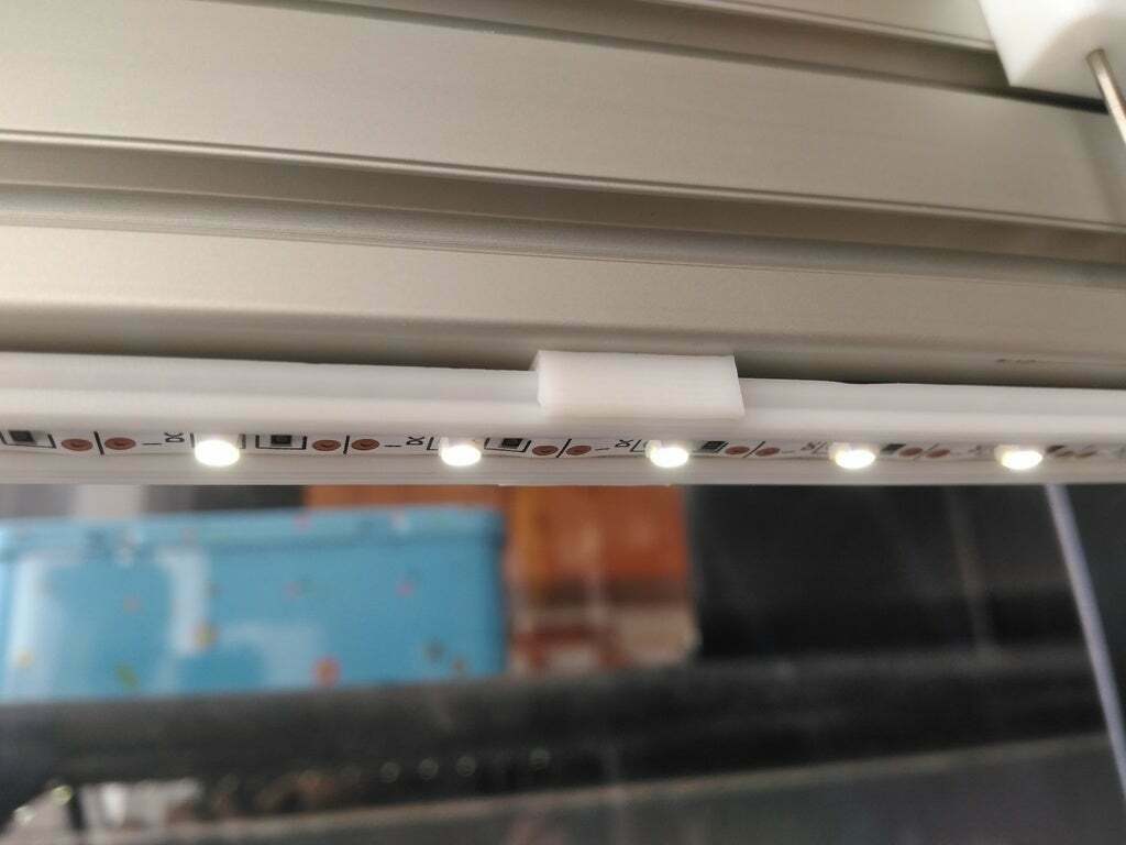 🔧 LED STRIP SUPPORT - AM8 CLIPS・Free STL File for ・Cults