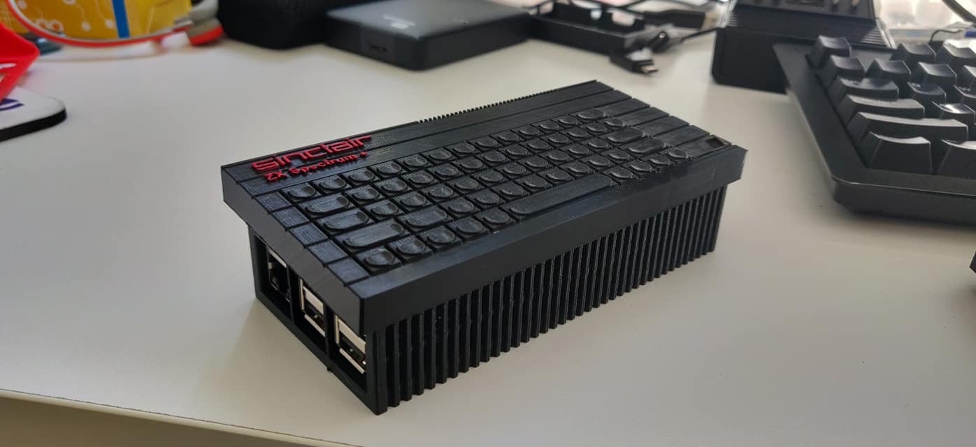 3D printable Raspberry Pi 3 B+ Retro ZX Spectrum+ Case・Cults