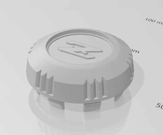 ゴルパン様10口 🛞 Datsun 280zx wheel cap・Free STL File for ・Cults