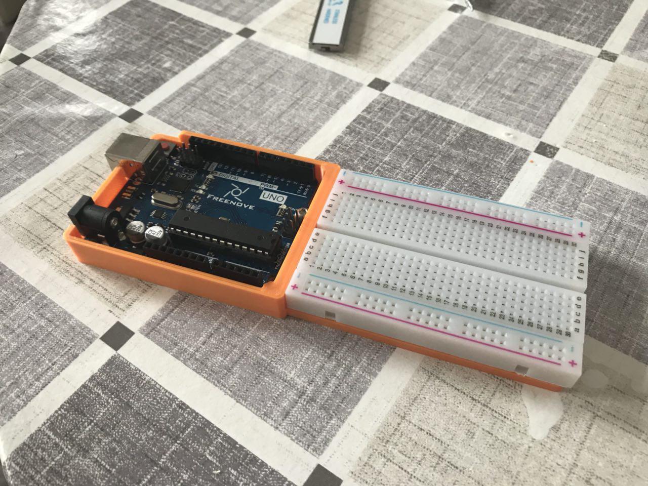 Free STL file Automation - Arduino / Breadboard Holder 🧑‍🔧 ・Model to ...