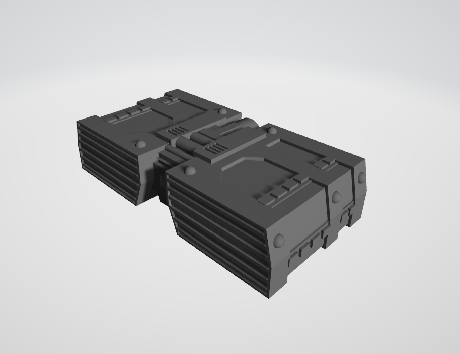 💂 Sci-Fi Missile Rack v2・Free STL File for ・Cults