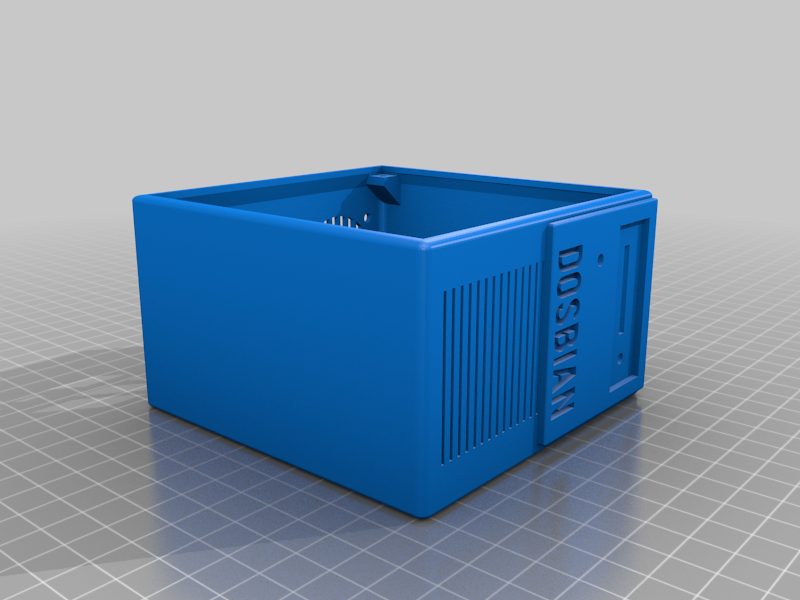 🖥️ Retro Raspberry pi 4 DOS PC Tower case・ STL File for ・Cults