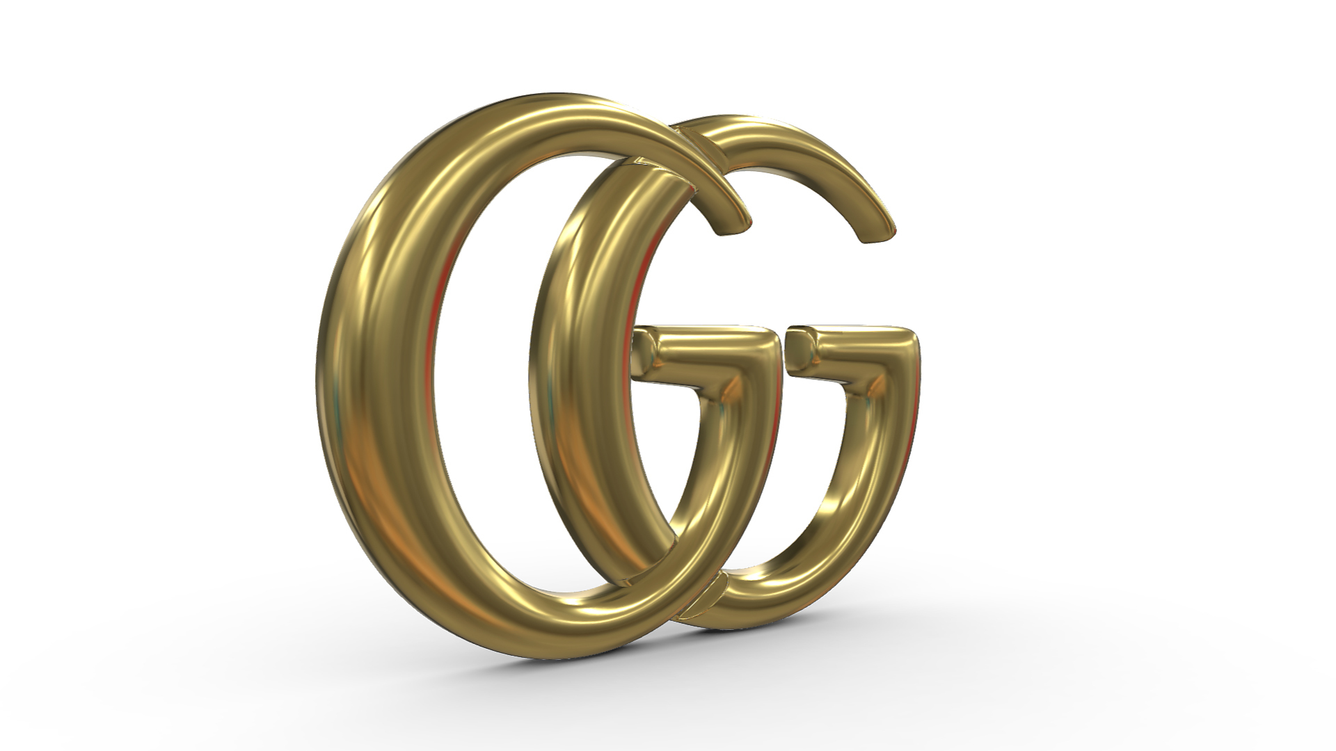 👗 gucci logo 3・ STL File for 3D printing・Cults