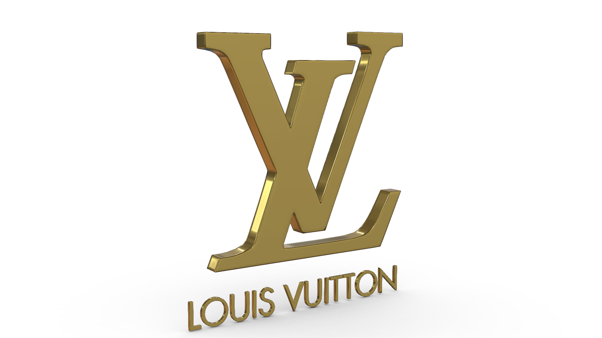 👗 Louis Vuitton logo 2・ STL File for ・Cults