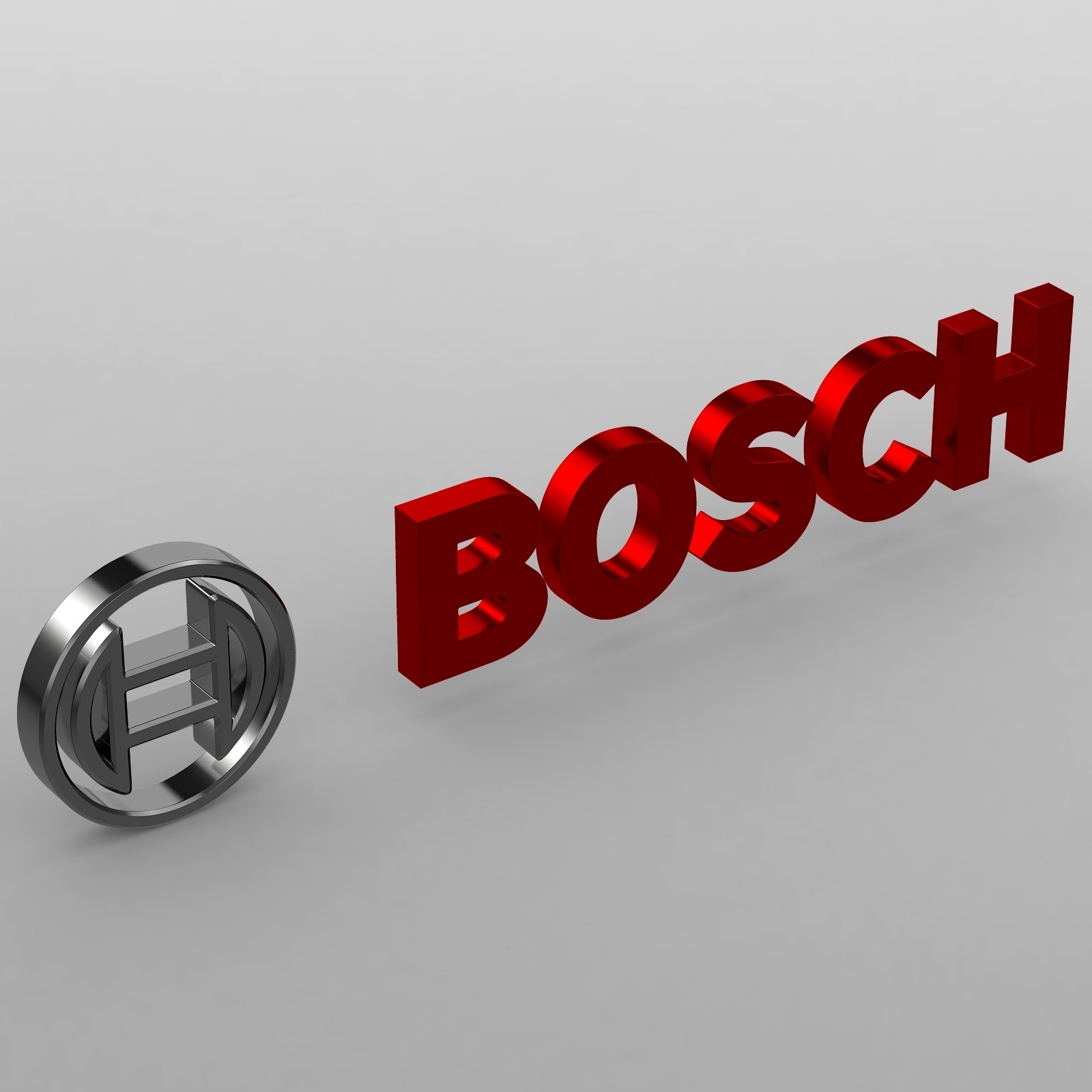 STL-Datei bosch logo 👽 (OBJ)・Modell zum Herunterladen und 3D-Drucken・Cults