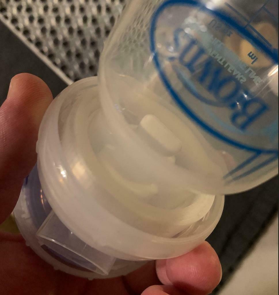 Free STL file Lansinoh Pump Bottle Adapter 🍾 ・3D printable model to