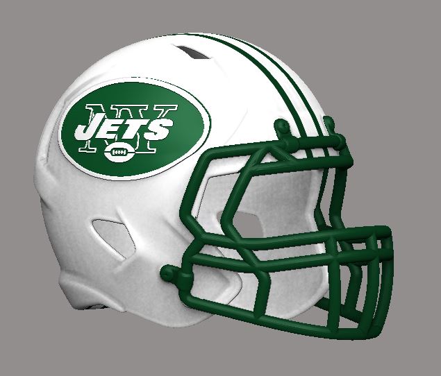 🆕 NFLニューヨーク・ジェッツNY・ STL ファイル（3Dプリント用）・Cults