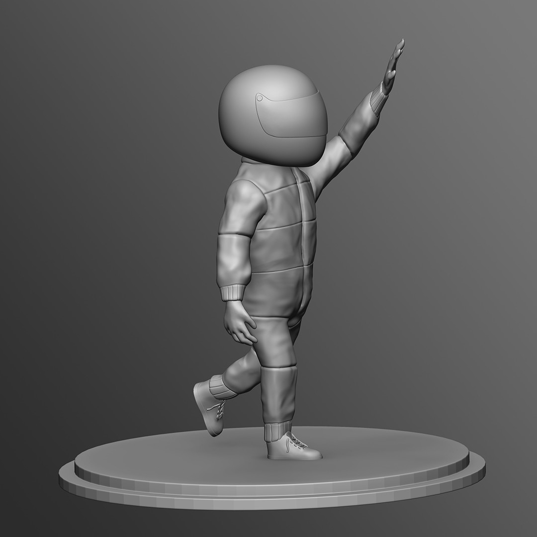 🧑‍ ️ Pilot・ STL File for ・Cults