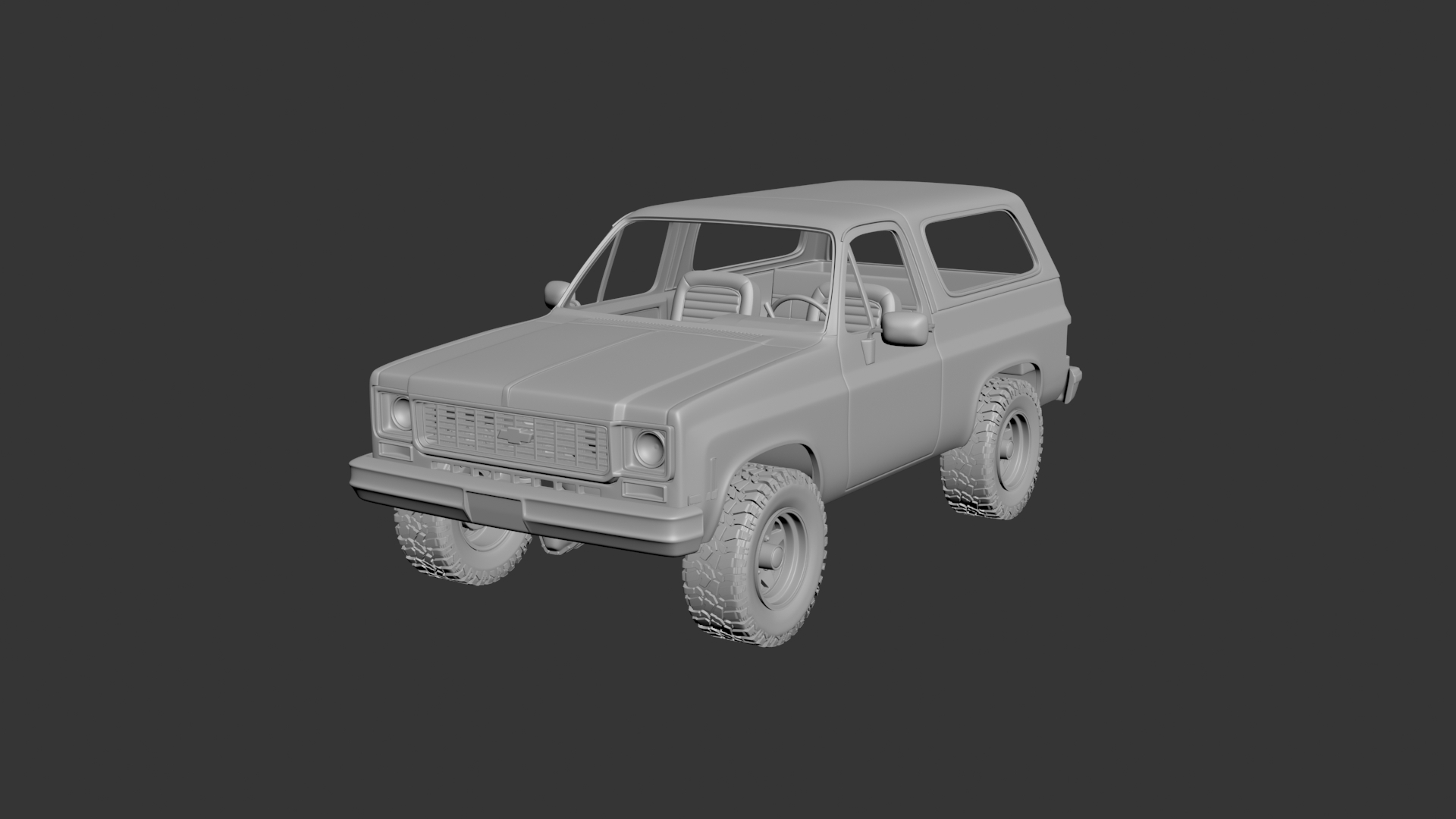 3D file Chevrolet Blazer K5 1976 🚙 ・3D print object to download・Cults