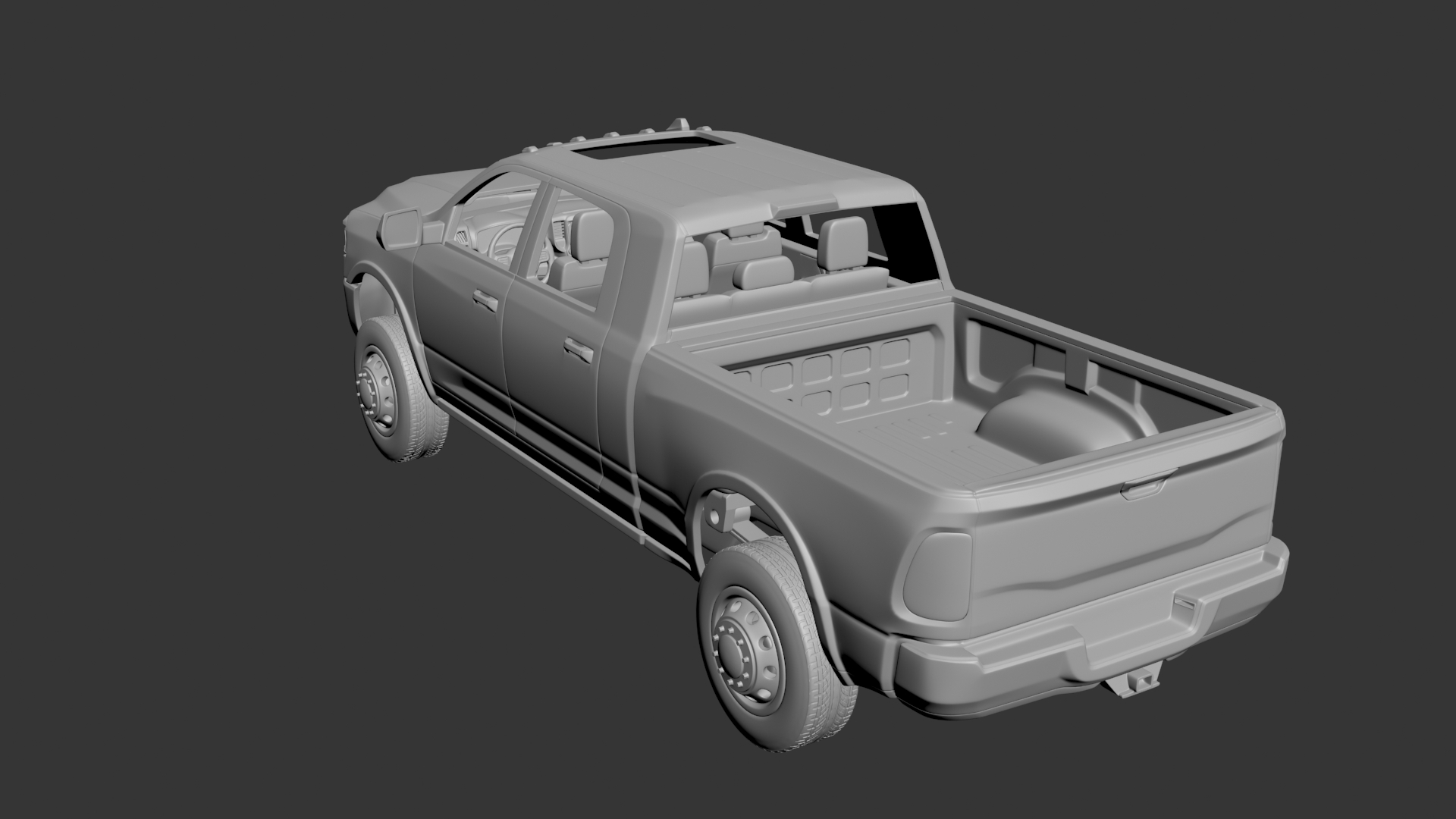 🐏 Dodge Ram 3500 Mega Cab・ 3D File for ・Cults