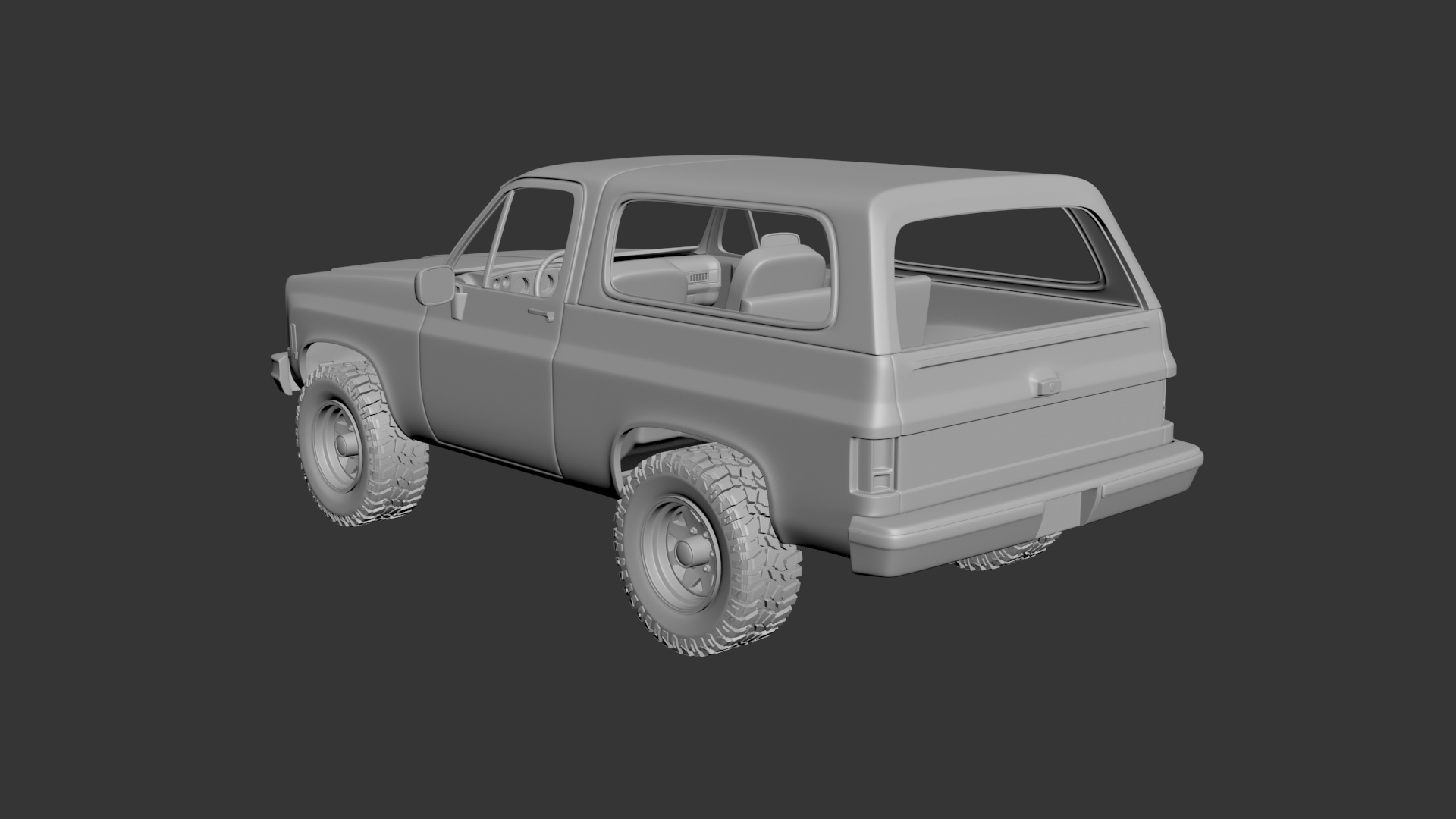 3D file Chevrolet Blazer K5 1976 🚙 ・3D print object to download・Cults