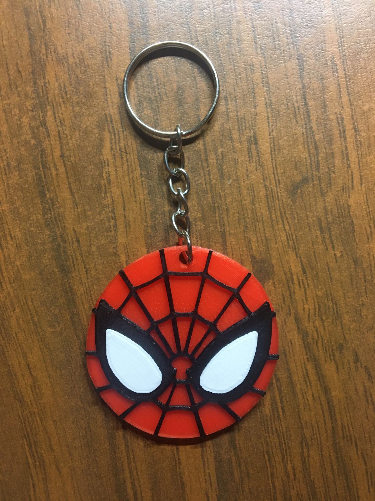 STL file KEYCHAIN SPIDERMAN MULTICOLORED | MULTICOLORED SPIDERMAN ...