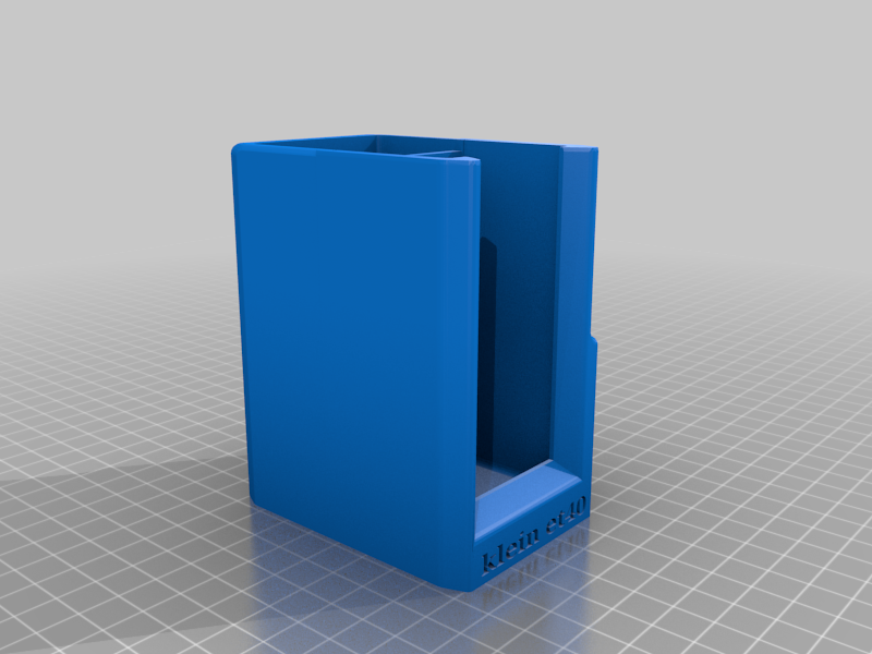 Free STL file tool holder for klein et40 voltage tester 🔧 ・3D printer