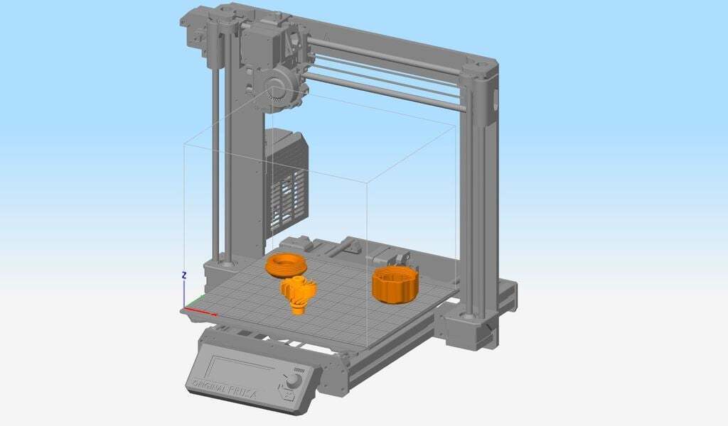 Prusa MK3 STL for your slicer background model