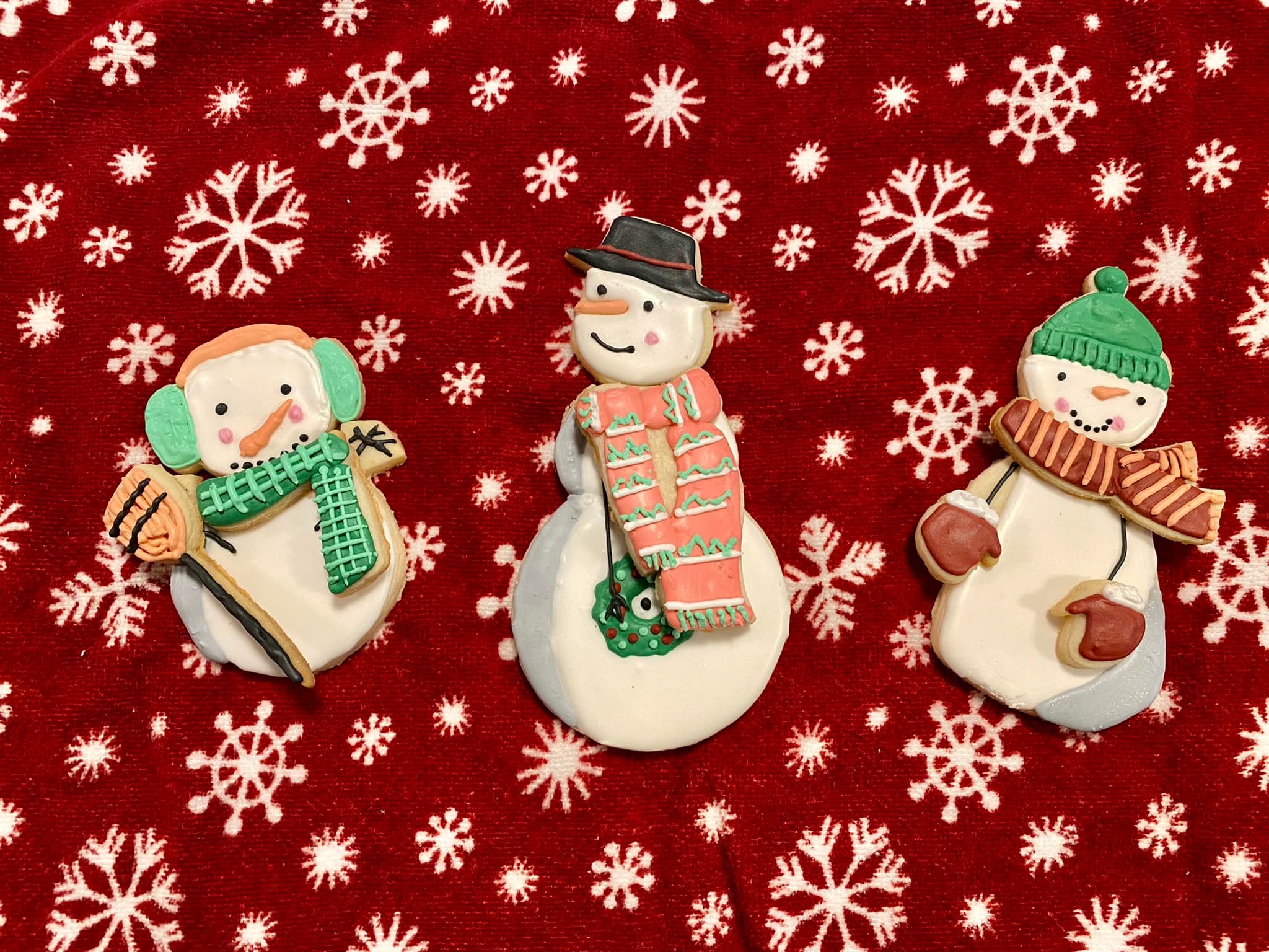 STL file Snowman Family Cookie Cutter Puzzle Set ☃️ ・Model to download