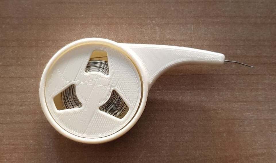 Dispensador de alambre de soldadura