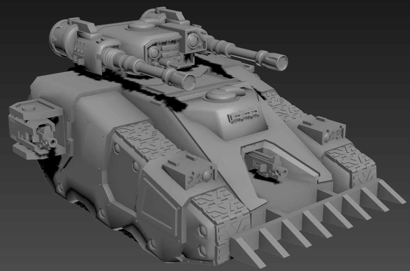 🪖 Sic Variant Tank 40k・ 3D File for ・Cults