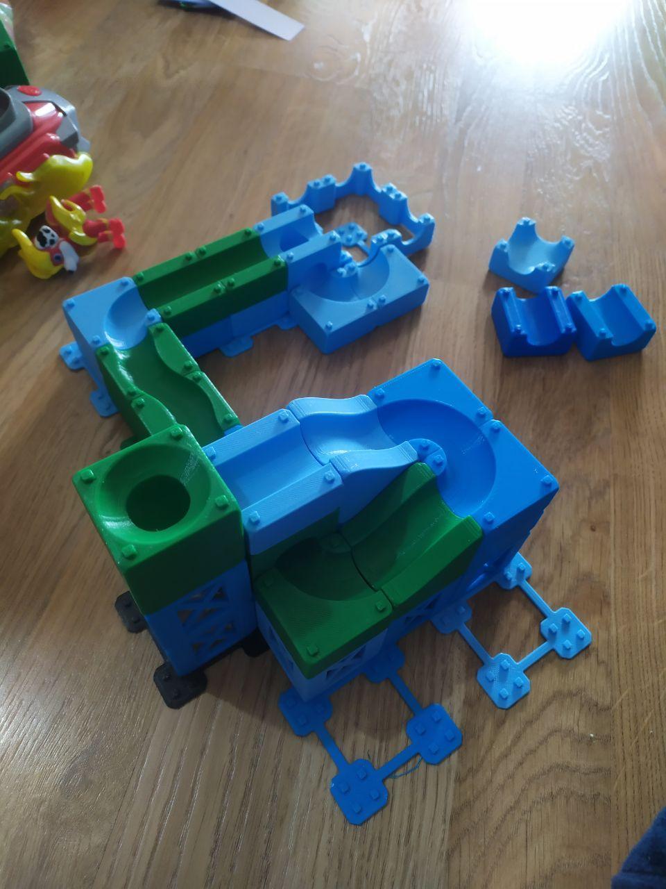 3D print Marble Run Blocks - Extension pack • made with Creality Ender ...