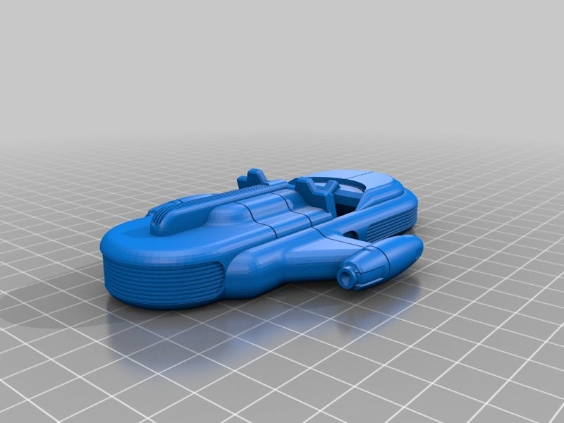 🚀 Sci-Fi Landspeeder・Free STL File for ・Cults